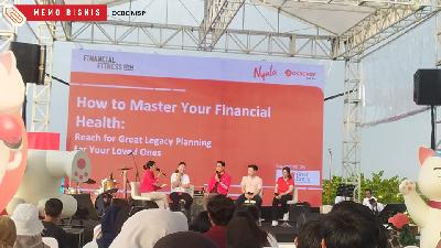 Diskusi Financial Fitness Classes dengan tema “How to Master Your Financial Health: Reach for Great Legacy Planning for Your Loved Ones” diadakan di The Cove, PIK, Kamis, 20 Oktober 2022.