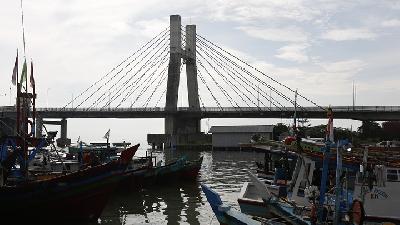 Jembatan Emas di Pangkalbalam, Provinsi Kepulauan Bangka Belitung.