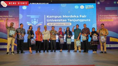 Pameran Kampus Merdeka Fair Universitas Tanjungpura, 26-27 Oktober 2022.