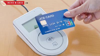Ilustrasi kartu kredit JCB.