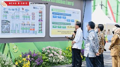 Peresmian program Bioetanol Tebu Untuk Ketahanan Energi oleh Presiden Joko Widodo, Jumat, 4 November 2022.
