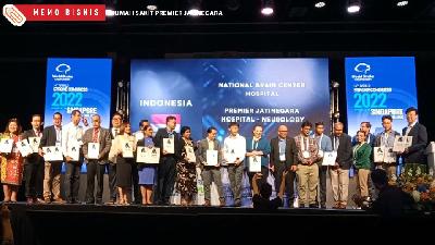 RS Premier jatinegara mendapatkan penghargaan Diamond Award dari World Stroke Organization (WSO).