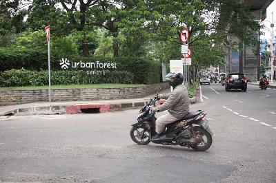 Urban Forest Cipete di Cipete, Jakarta Selatan, 9 Novermber 2022. TEMPO/Magang/Muhammad Ilham Balindra