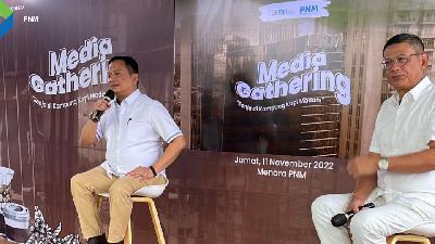 Media Gathering - “Senja di Kampung Kopi Madani”, di Menara PNM -  Kuningan Center, Jakarta, 11 November 2022.