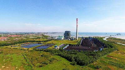 Cirebon Coal Power Plant (PLTU), West Java, April 11, 2018.
TEMPO/Subekti
