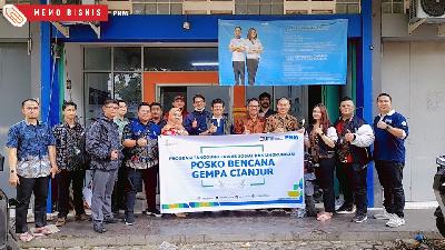 PT Permodalan Nasional Madani's programs, provides donations to earthquake victims around Cianjur and Sukabumi, West Java.