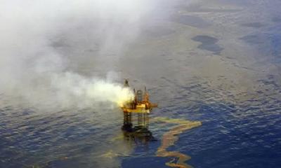 Pencemaran minyak di Laut Timor terjadi akibat meledaknya anjungan minyak Montara pada 21 Agustus 2009. ANTARA/Istimewa