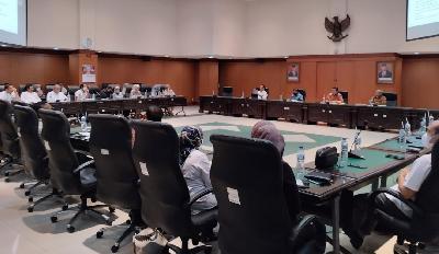 Rapat Panitia Gabungan Munas IKAHI – XX di  Mahkamah Agung RI, 26 September 2022/www.ikahi.or.id