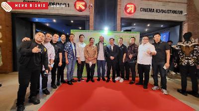 Acara SMEsX “2023 UMKM Melesat” di Studio 1 CGV Grand Indonesia pada Kamis, 1 December 2022.