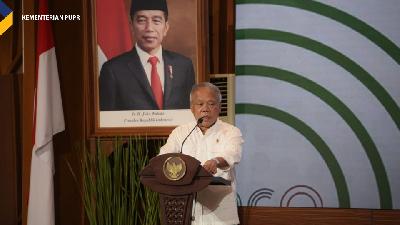 Basuki Hadimuljono, Menteri Pekerjaan Umum dan Perumahan Rakyat (PUPR).