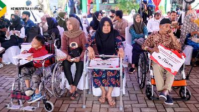 Pelaksanaan Kegiatan Asistensi Sosial (ATENSI) secara serentak di 31 titik di seluruh Indonesia dalam rangka memperingati Hari Disabilitas Internasional (HDI) 2022 yang diperingati setiap 3 Desember.