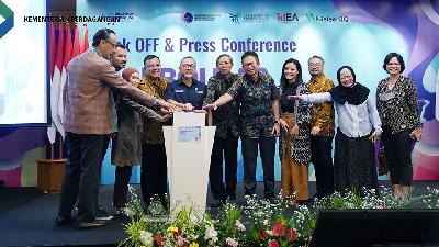 Acara penganugerahan penghargaan Good Design Indonesia (GDI) 2022 yang digelar di Jakarta, Kamis, 8 Desember 2022.