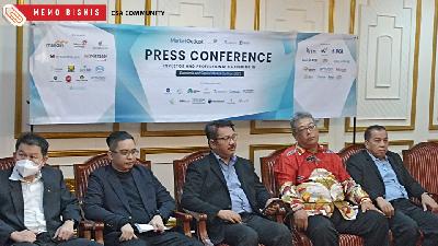 Konferensi pers acara CSA Awards 2022 pada 27 Oktober 2022.