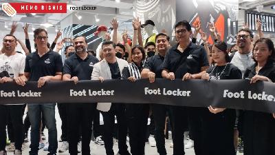 Grand Launching gerai Foot Locker di Mal Grand Indonesia.