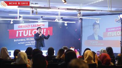 Peluncuran platform media sosial berbasis komunitas, Ituloh, pada 10 Desember 2022. 