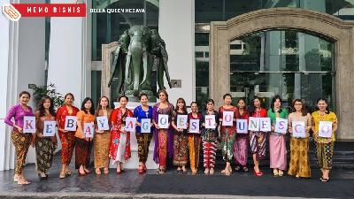 Gerakan “Kebaya Goes to UNESCO”. Pada Rabu, 21 Desember 2022.