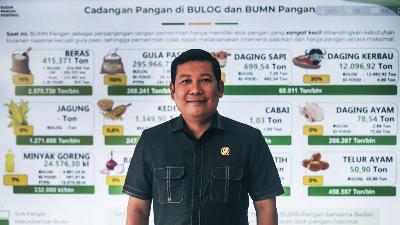 Kepala Badan Pangan Nasional, Arief Prasetyo Adi di Jakarta, 19 Desember 2022. TEMPO/Hilman Fathurrahman W