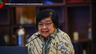 Siti Nurbaya, Menteri Lingkungan Hidup dan Kehutanan.