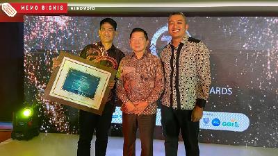 PT Ajinomoto Indonesia menerima penghargaan Tempo Circular Economy Award di Gedung Tempo, Jakarta 20 Desember 2022.