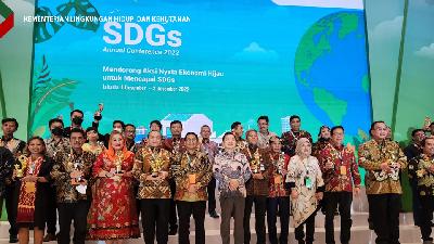 SDGs Annual Conference 2022 atau SAC 2022, Kamis, 1 Desember 2022.