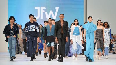 Pembukaan Jakarta Fashion Week 2023 di Pondok Indal Mall 3, Jakarta. 24 Oktober 2022/TEMPO/ Febri Angga Palguna