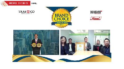 PT Himel Indonesia mendapatkan apresiasi bergengsi Brand Choice Award 2022.