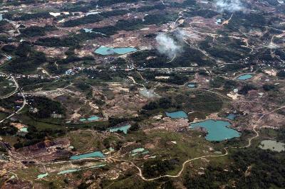 Tambang batu bara di Kalimantan Timur, 13 Desember 2022. ANTARA/Yulius Satria Wijaya