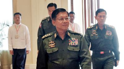 Min Aung Hlaing. Reuters/Sai Zaw