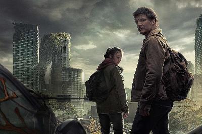 Joel Miller (Pedro Pascal) dan Ellie Williams (Bella Ramsey) dalam film "The Last of Us" (2023). Dok. HBO
