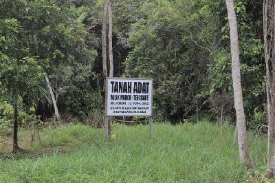 Lahan masyarakat adat di Kabupaten Boven Digoel, Provinsi Papua. Dok Yayasan Pusaka