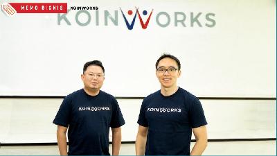 Benedicto Haryono (kanan) dan Willy Arifin (kiri), Co-Founder KoinWorks.