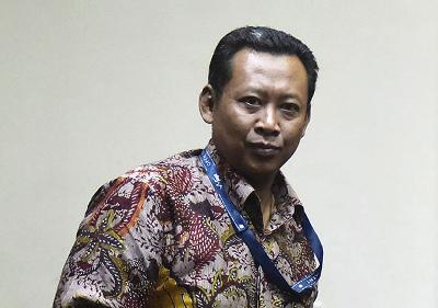 Direktur Penuntutan KPK, Fitroh Rohcahyanto di gedung Komisi Pemberantasan Korupsi, Jakarta, 8 November 2019. TEMPO/Imam Sukamto