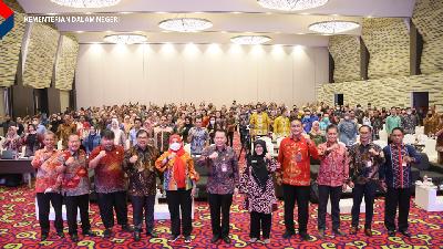 Rapat Koordinasi Asistensi Penyusunan Laporan Keuangan Pemerintah Daerah, Bandar Lampung, Kamis, 2 Februari 2023.