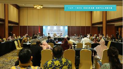 Focus Group Discussion Memantapkan Arah RUU Daerah Kepulauan di Jakarta, Selasa, 31 Januari 2023.
