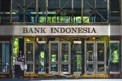 Area perkantoran Bank Indonesia, Jakarta, 31 Mei 2022. Tempo/Tony Hartawan