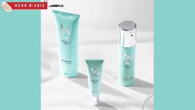 Tiga produk perawatan kulit dari Lanixca, yaitu Silky Shine Skin Cream, Moist Skin Lock Rich Essence, dan Healthy Skin Gentle Facial Wash.