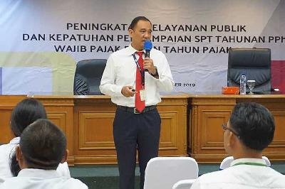 Rafael Alun Trisambodo saat masih menjabat sebagai Kepala Bagian Umum Kantor Wilayah Direktorat Jenderal Pajak Jakarta Selatan. Dok Facebook/KPP PMA DUA