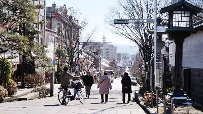 Suasana lenggang dengan mayoritas orang tua di Perfektur Nagano, Jepang, 19 Februari 2023/Tempo/FRANCISCA CHRISTY ROSANA