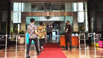 The finance ministry office, Jakarta, March 3. 
Tempo/Tony Hartawan 
