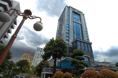 Gedung kantor Kementerian Keuangan di Jakarta, 3 Maret 2023. TEMPO/Tony Hartawan
