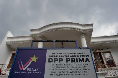 Kantor DPP Partai Prima, Jakarta, 3 Maret 2023. Tempo/Febri Angga Palguna