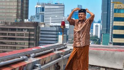 Sukidi di Jakarta, 6 April 2023. Tempo/Tony Hartawan