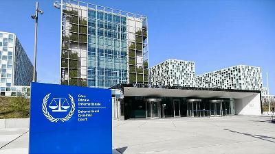 The office of the International Criminal Court (ICC) in Den Haag, the Netherlands, March 2021.
REUTERS/Piroschka van de Wouw/File Photo
