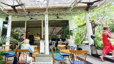Suasana Usha Cafe & Bakery, di Ubud, Gianyar Bali, 7 April 2023/Tempo/Yosea Arga Pramudita