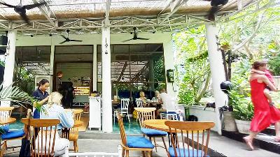 Usha Cafe & Bakery in Ubud, Gianyar, Bali, April 7. 
Tempo/Yosea Arga Pramudita
