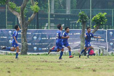 Pemain mengikuti pertandingan Mola Elite Pro Academy U-18 tahun 2022 di Jakarta, 23 September 2022. Dok. PSSI