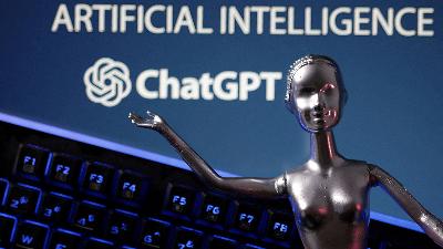 The ChatGPT logo and the term Artificial Intelligence in a picture taken on May 4.
REUTERS/Dado Ruvic/Illustration
