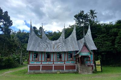Rumah kelahiran Tan Malaka di Pandam Gadang, Suliki, Lima Puluh Kota, Sumatera Barat. TEMPO/Fachri Hamzah