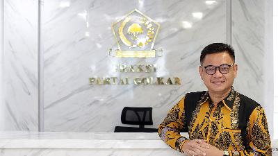 Ace Hasan Syadzily di Gedung Nusantara 1, Kompleks Parlemen, Senayan, Jakarta, 19 Mei 2023. Tempo/M Taufan Rengganis