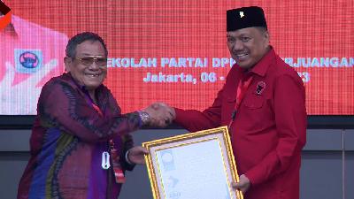 PDI Perjuangan menggelar puncak Bulan Bung Karno di Gelora Bung Karno (GBK).